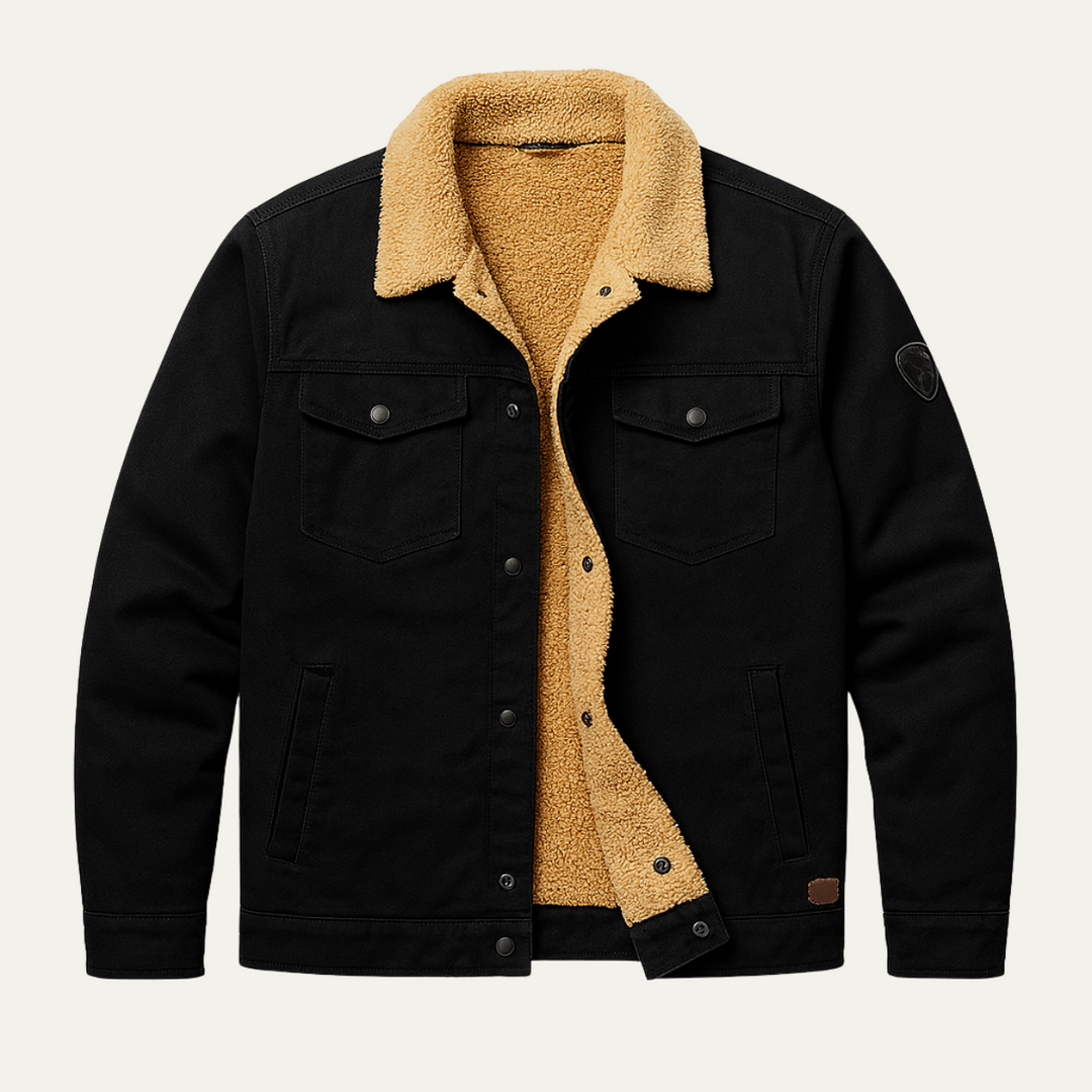 The Vancouver Men's Fleece Lined Outdoor Jacket | Modern & Warm