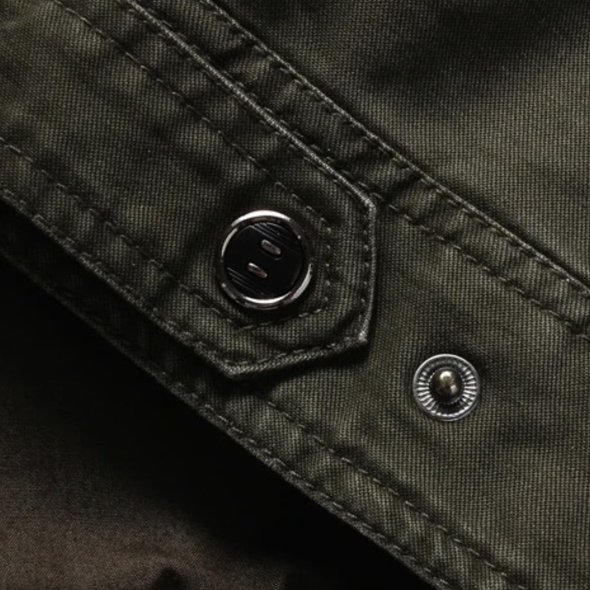 The Aberdeen Men’s Trendy Cargo Cotton Jacket with Pockets