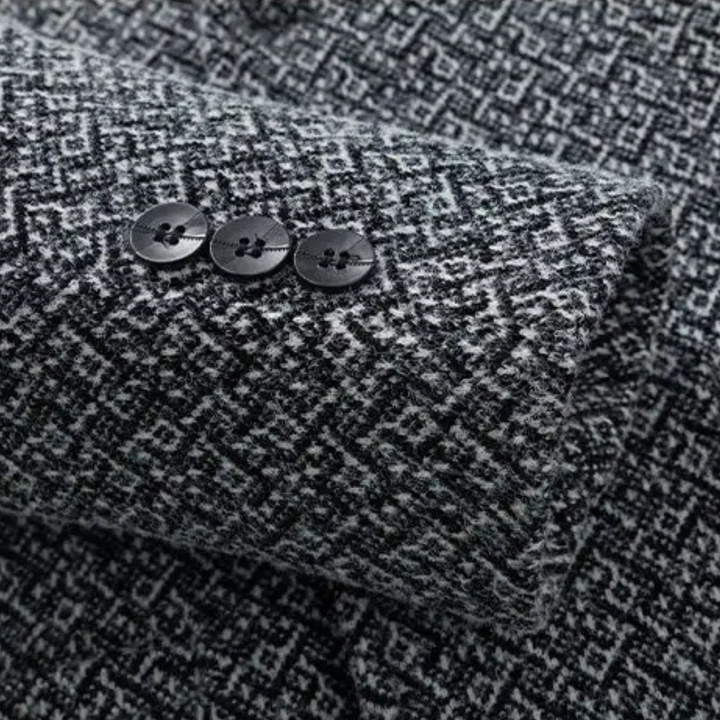 The Potsdam Men’s Textured Pattern Chenille Blazer