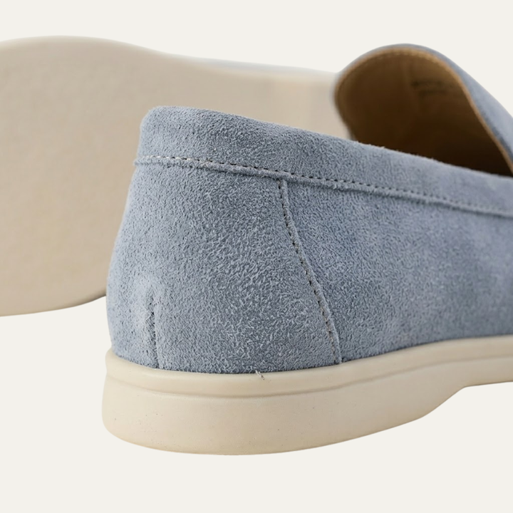 The Venetian Men's Trendy Suede Slip On Loafers