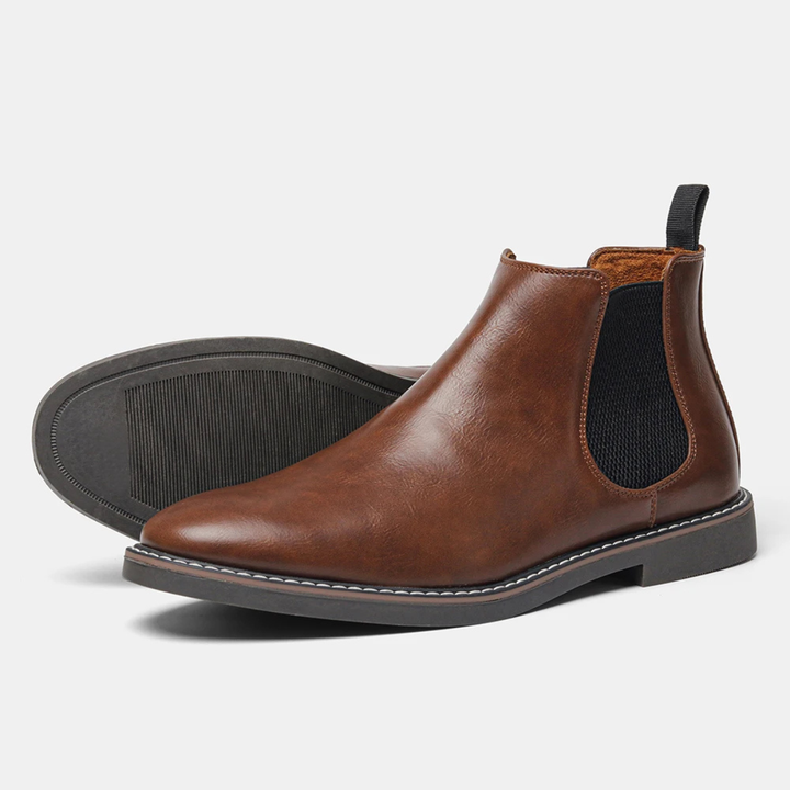 The Ridgeview Men’s Retro Slip On Chelsea Ankle Boots