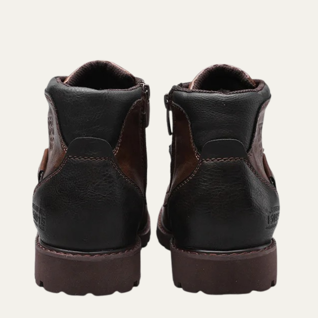 The Oakshade Men’s Military Combat Leather Boots