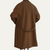 The Woolwich Men’s Smart Camel Wrap Wool Coat with Belt