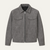 The Monte Carlo Men’s Grey Suede Jacket – Minimalist Luxury Winter Overshirt