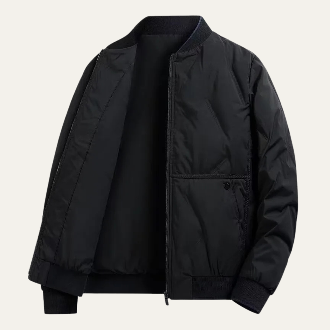 The Willowrun Men’s Lightweight Casual Bomber Jacket