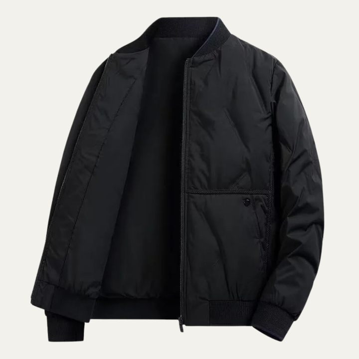 The Willowrun Men’s Lightweight Casual Bomber Jacket