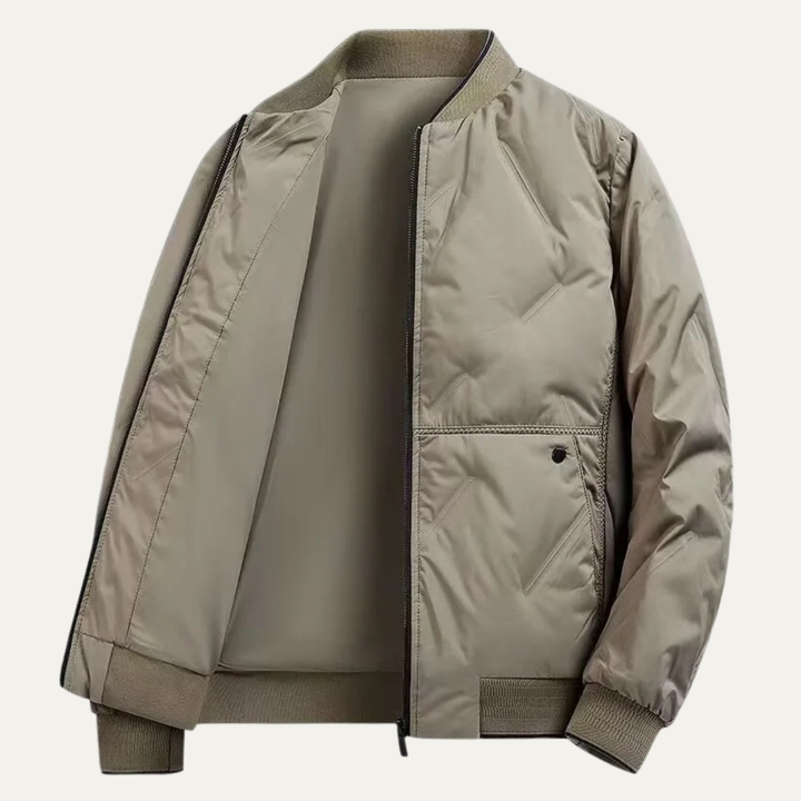 The Willowrun Men’s Lightweight Casual Bomber Jacket