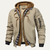 The Courmayeur Men’s Winter Thick Fleece Bomber Hooeded Jacket