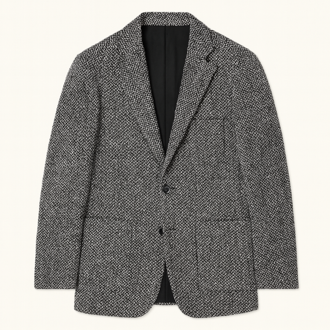 The Potsdam Men’s Textured Pattern Chenille Blazer