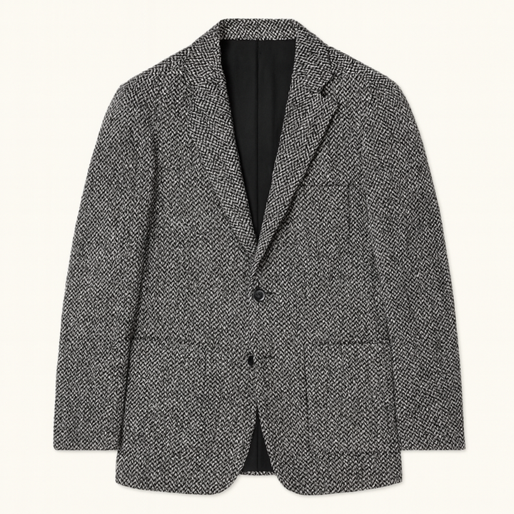 The Potsdam Men’s Textured Pattern Chenille Blazer