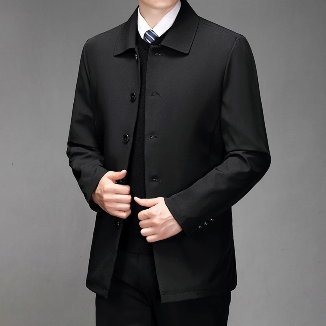 The Alden Men's Smart Casual Lightweight Button Jacket