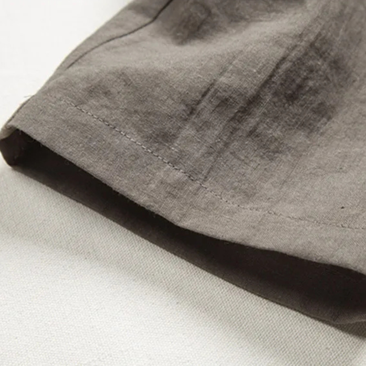 The Cambridge Men’s Lightweight Straight Leg Linen Pants