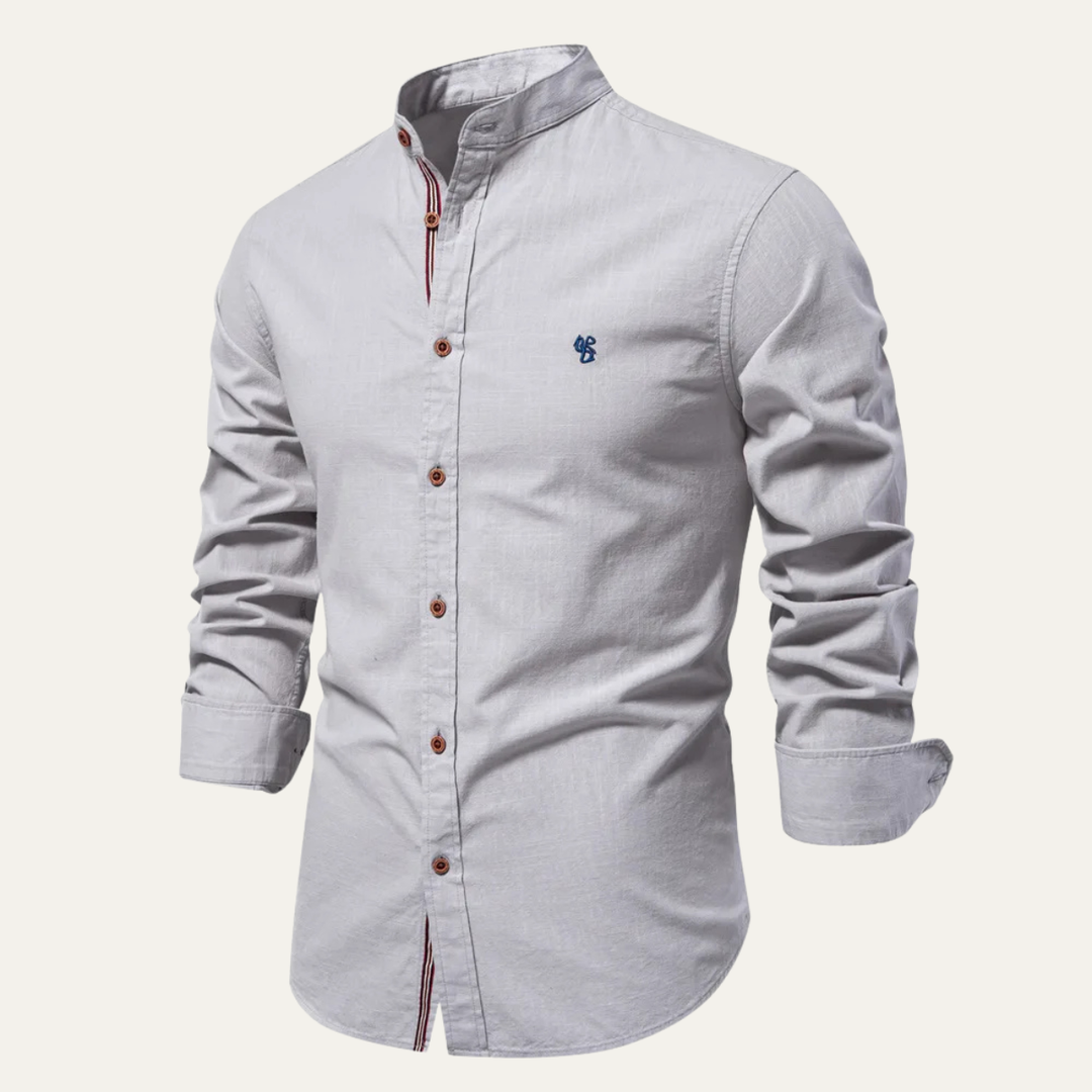 The Pisa Marina Men’s Casual Cotton Business Shirt