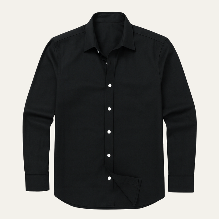 The Naples Men’s Casual Lightweight Cotton Hemp Shirt