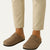The Amalfi Khaki Suede Clogs for Men — Relaxed Old Money Style