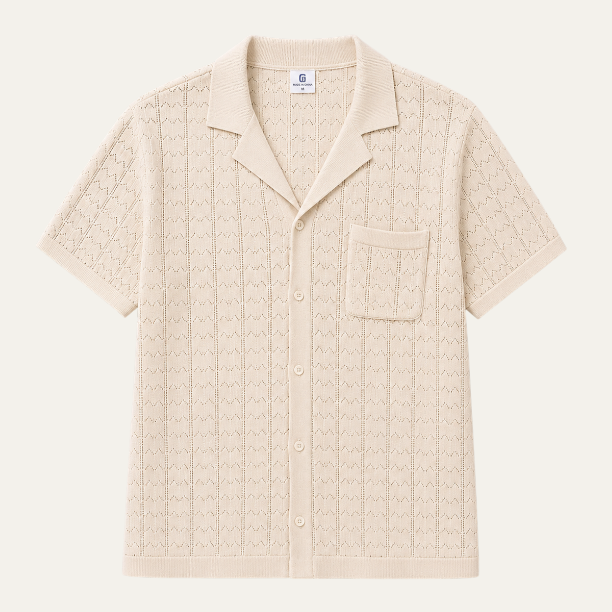 The Sonoma Men’s Smart Knit Collar Shirt