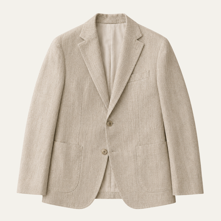 The Petaluma Men’s Old Money Linen Blazer