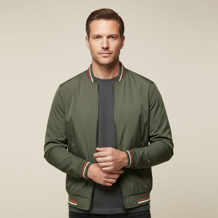 The Balmoral Light Jacket – Slim Fit Casual Zip Up