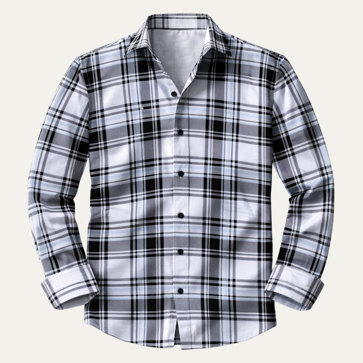 The Livorno Men’s Western Style Shirt Cowboy Print Trendy Shirt