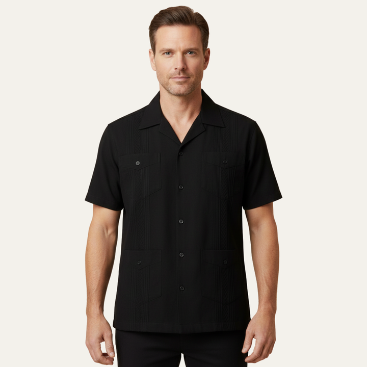 The Calderon Linen Cuban Shirt for Men