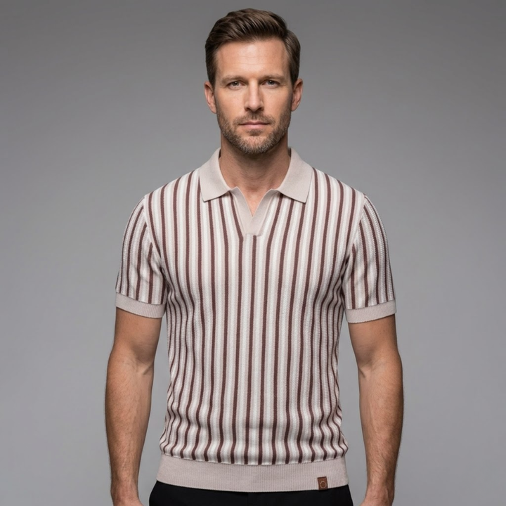 The Greenfield Men’s Knit Smart Polo Shirt