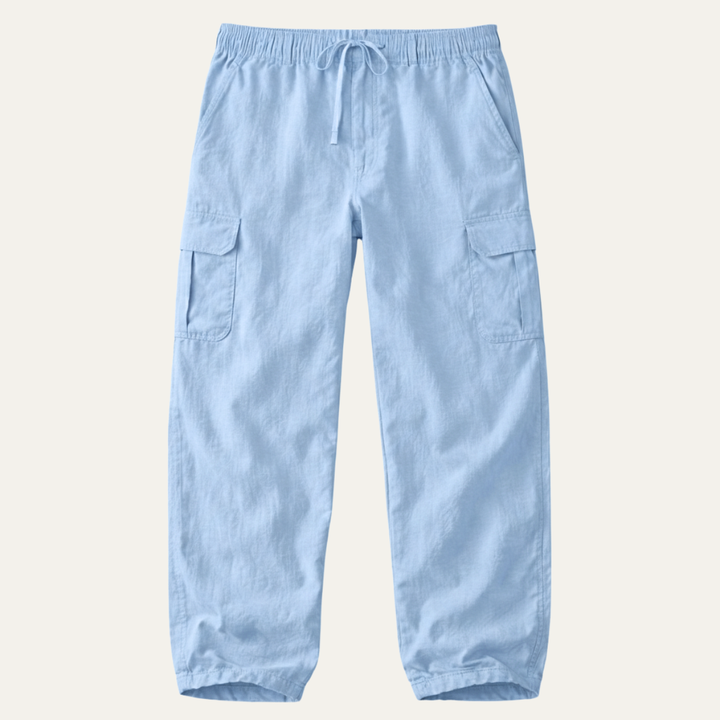 The Maplecrest Men’s Loose Fit Multi Pocket Cargo Pants