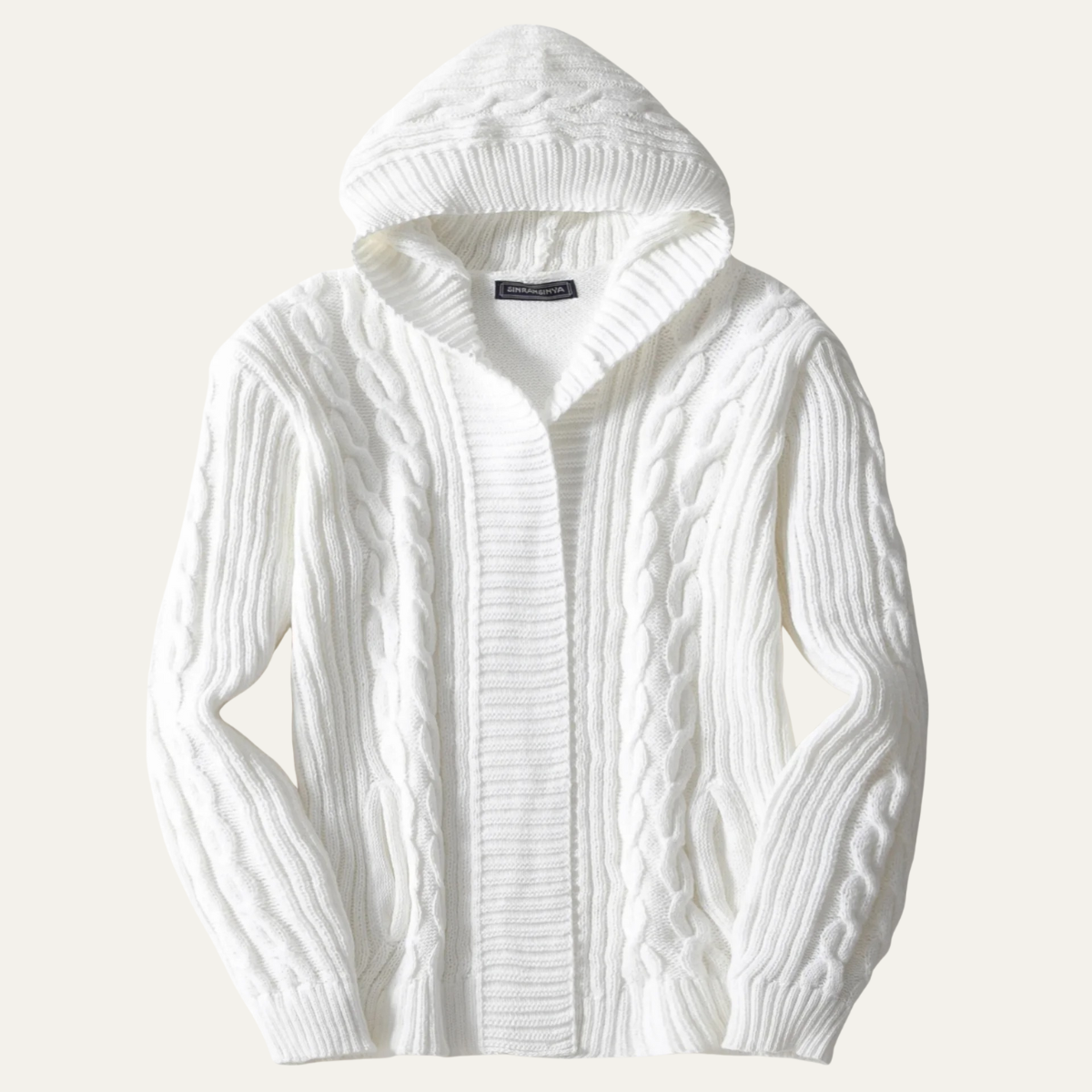 The Conwy Men’s Chunky Cable Knit Winter Cardigan