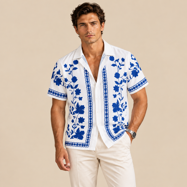 The Ellwood Men’s Floral Summer Shirt