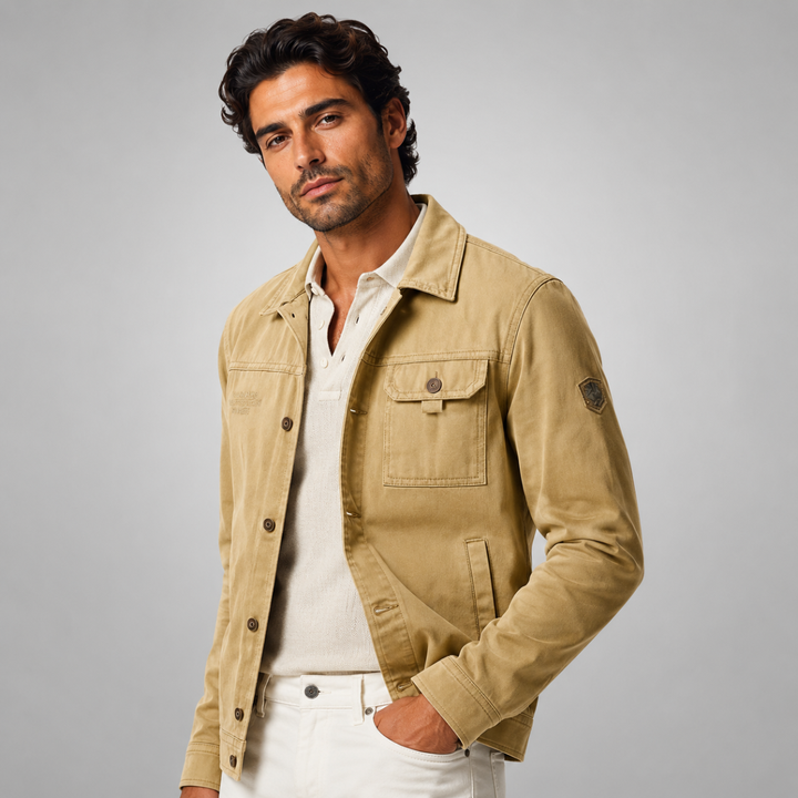 The Ranger Tactical Cargo Jacket for Men — Waterproof & Multi-Pocket Design