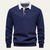 The Marlowe Men’s Casual Smart Polo Collar Sweater