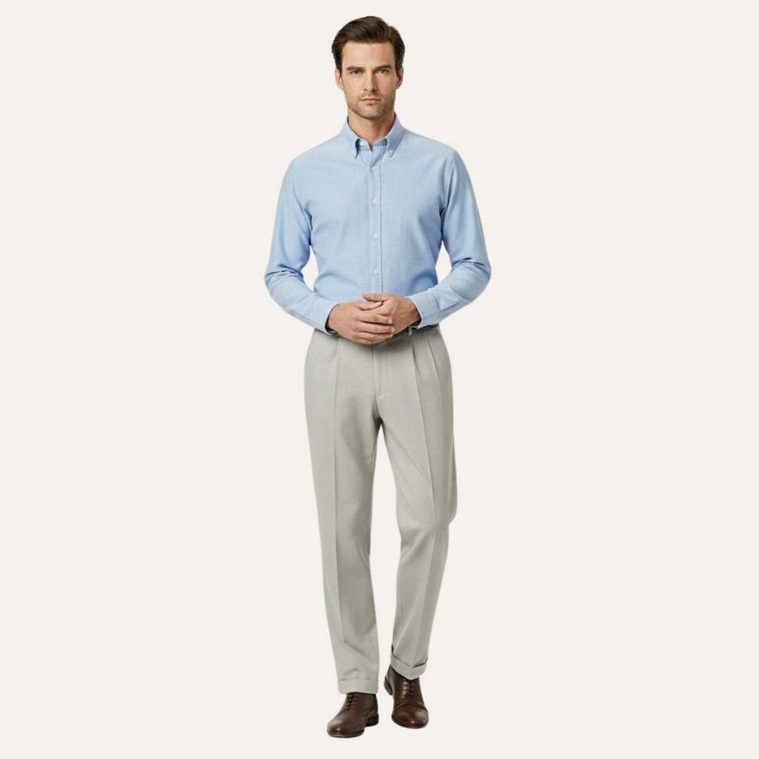 The Elmstead Ridge Men’s Slim Fit Stretch Business Dress Pants