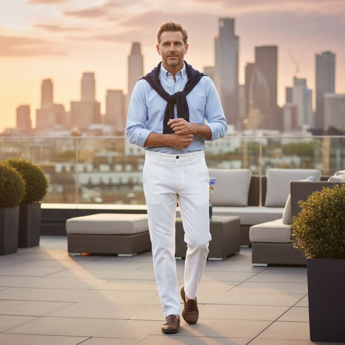 The Capri Linen Pants for Men