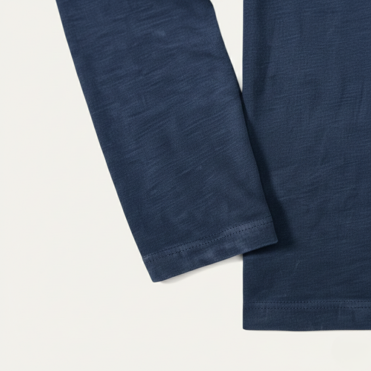 The Sheffield Men's Long Sleeve Henley Shirt - Modern Cotton Top