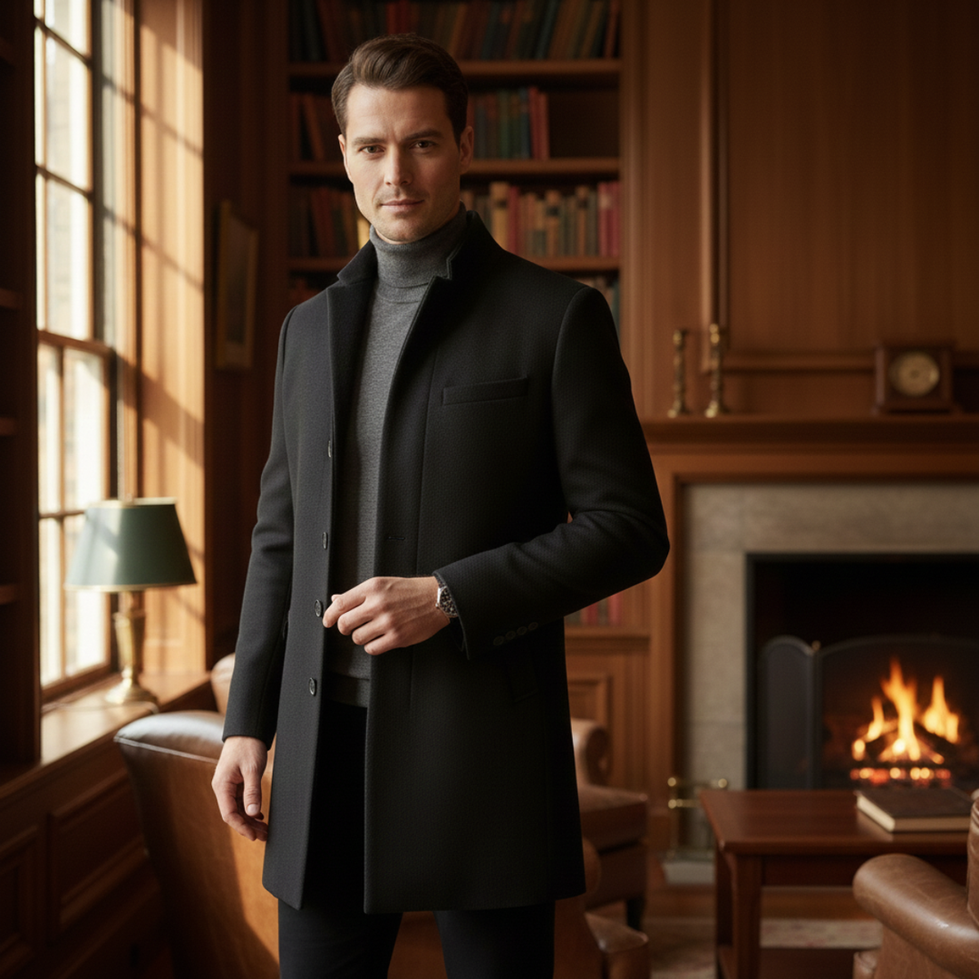 The Ashford Classic Trench Coat for Men