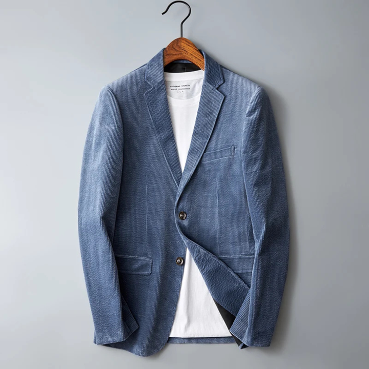 The Ellwood Men’s Casual Corduroy Blazer