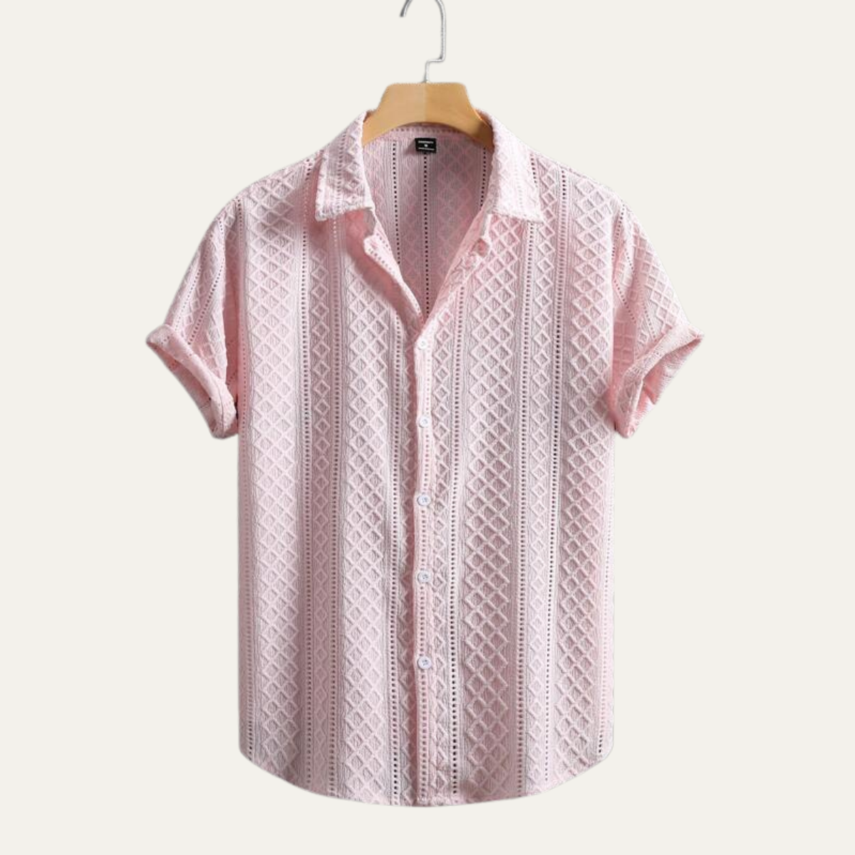 The Foxbrook Men’s Soft Textured Button Up Shirt