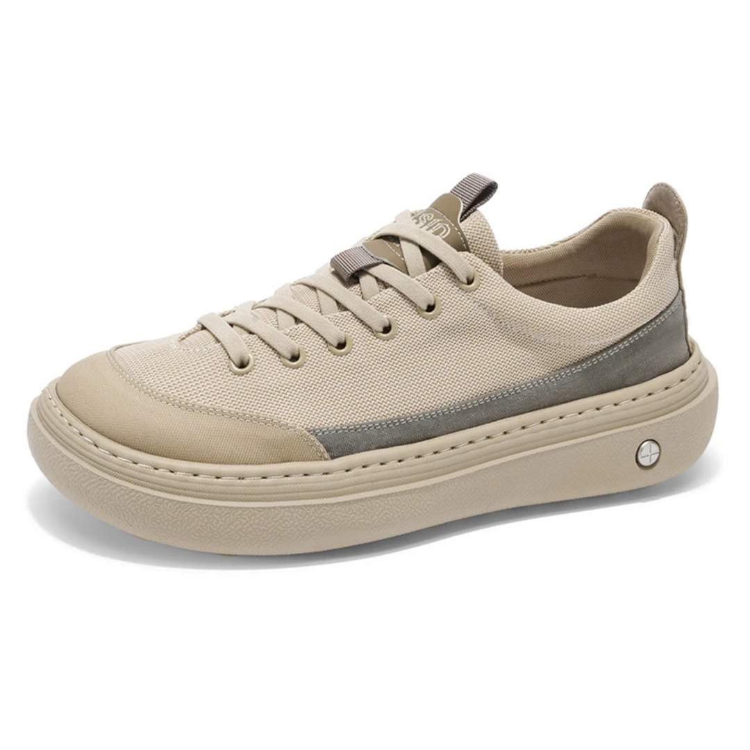 The Valencia Men’s Sole Low Top Canvas Casual Sneakers