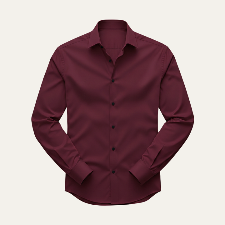 The Oxfordshire Men’s Lightweight Slim Fit Stretch Dress Shirt