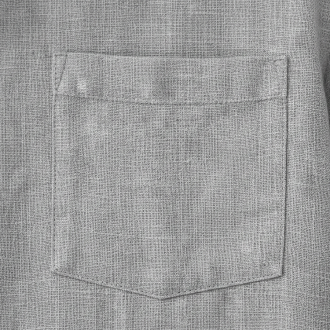 The Willowford Ridge Men’s Breathable Summer Linen Set –Shirt & Shorts