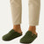 The Amalfi Green Suede Clogs for Men — Relaxed Old Money Style