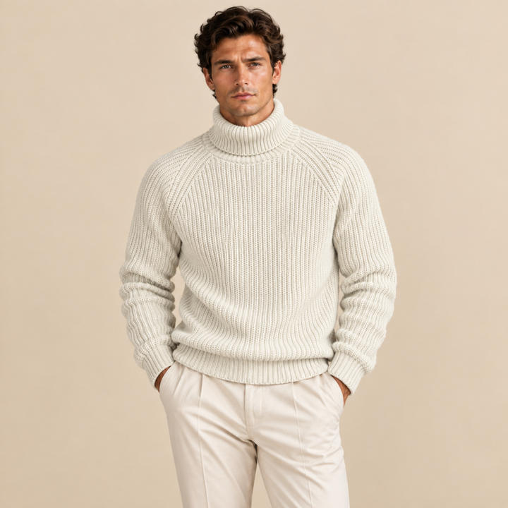 Men's Chunky Turtleneck Warm Sweater