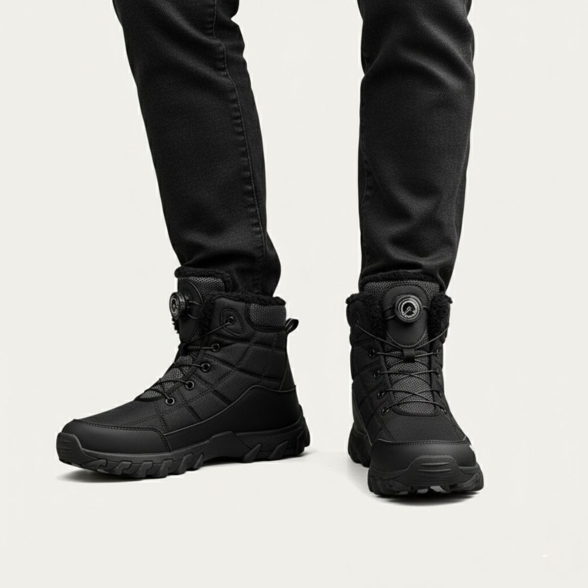 The Northpark Men’s Stylish Plush Lined Snow Boots