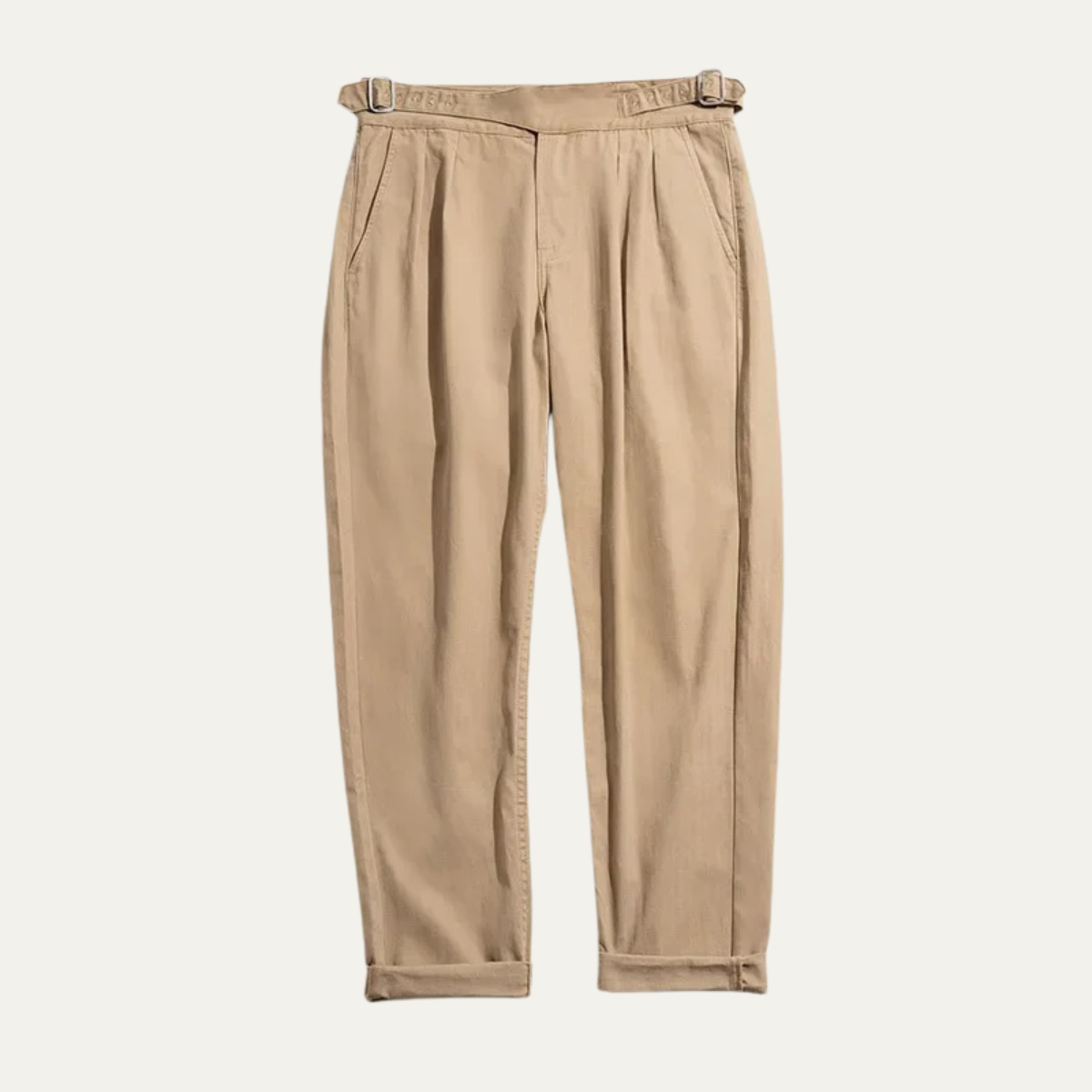 The Rosehill Men’s Vintage Double Pleated Straight Leg Casual Pants