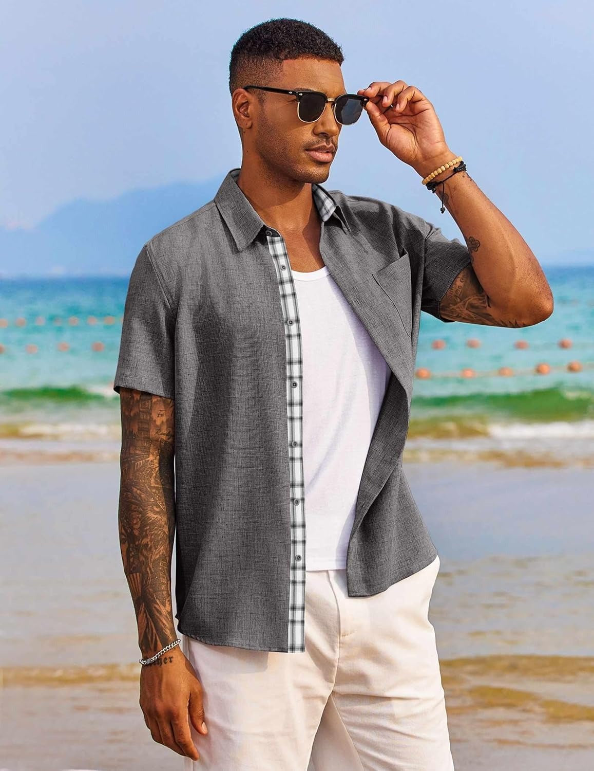 The Palmford Casual Beach Shirt - The United Gentlemen The Palmford Casual Beach Shirt - The United Gentlemen