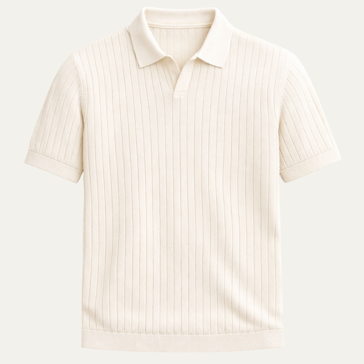 The Ghedi Men's Knit Short Sleeve Polo