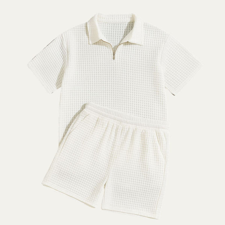 The Redford Co Ord Set - Polo & Shorts for Men