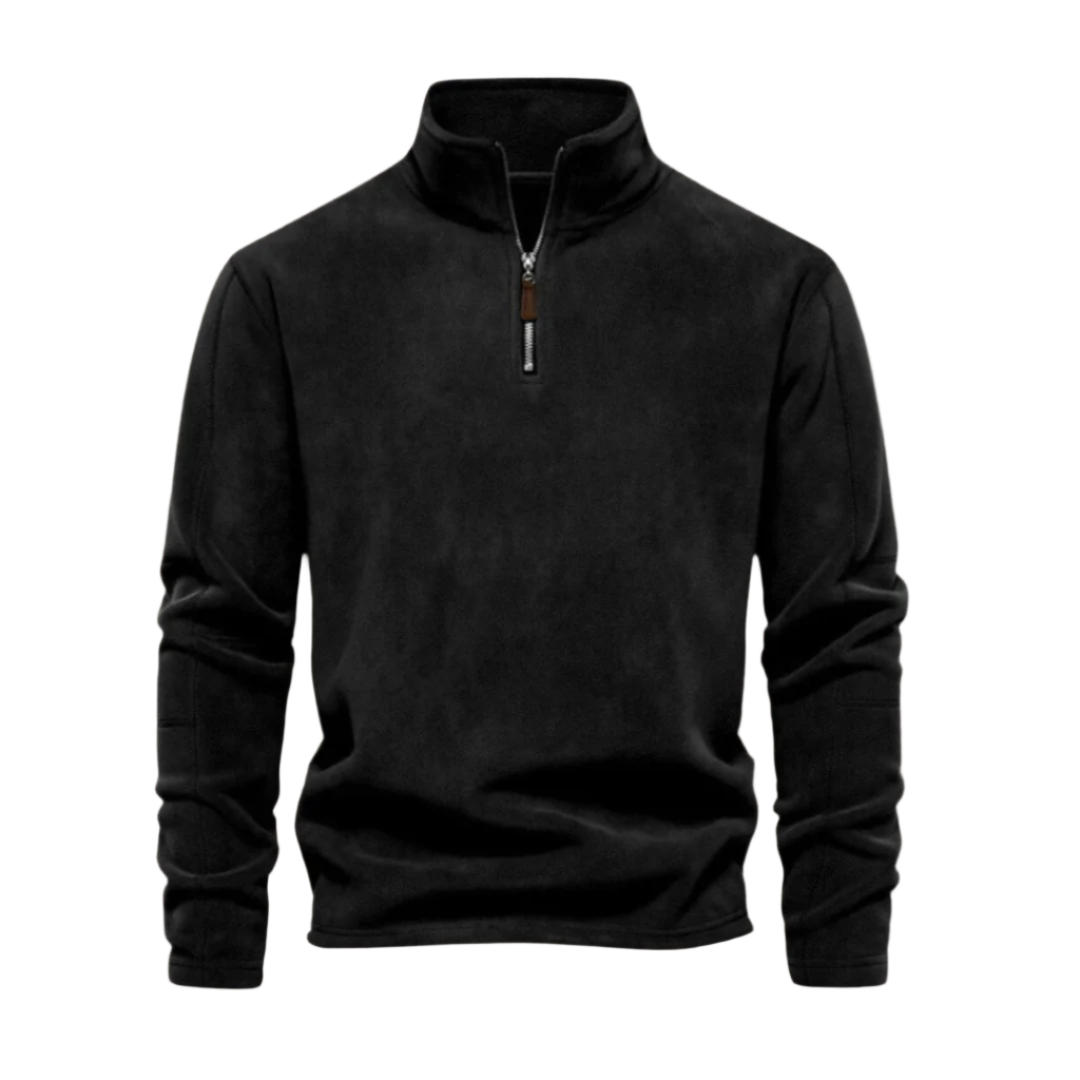 Warm and Modern Fleece Sweater for Men-The British Gentlemen