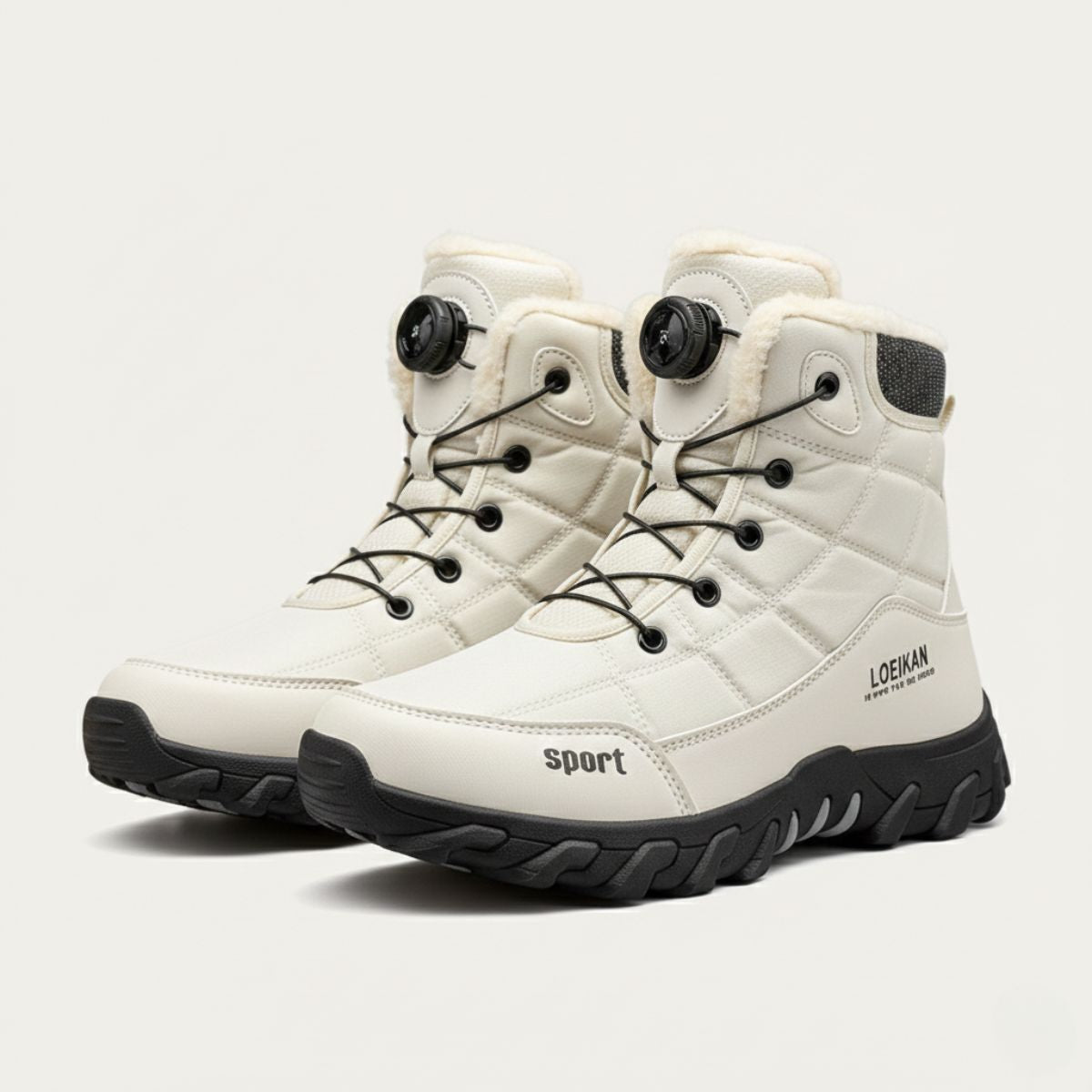 The Northpark Men’s Stylish Plush Lined Snow Boots