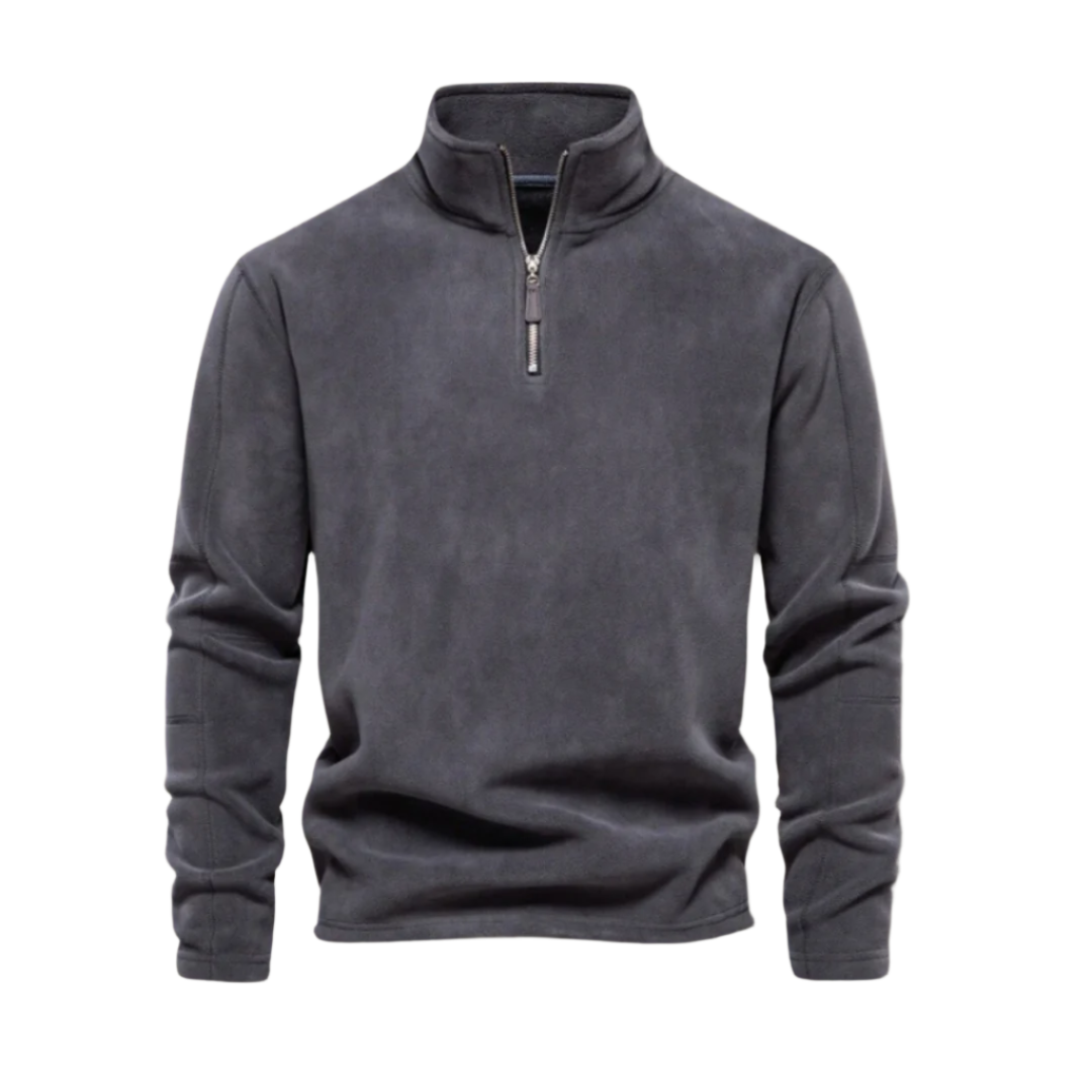 Warm and Modern Fleece Sweater for Men-The British Gentlemen