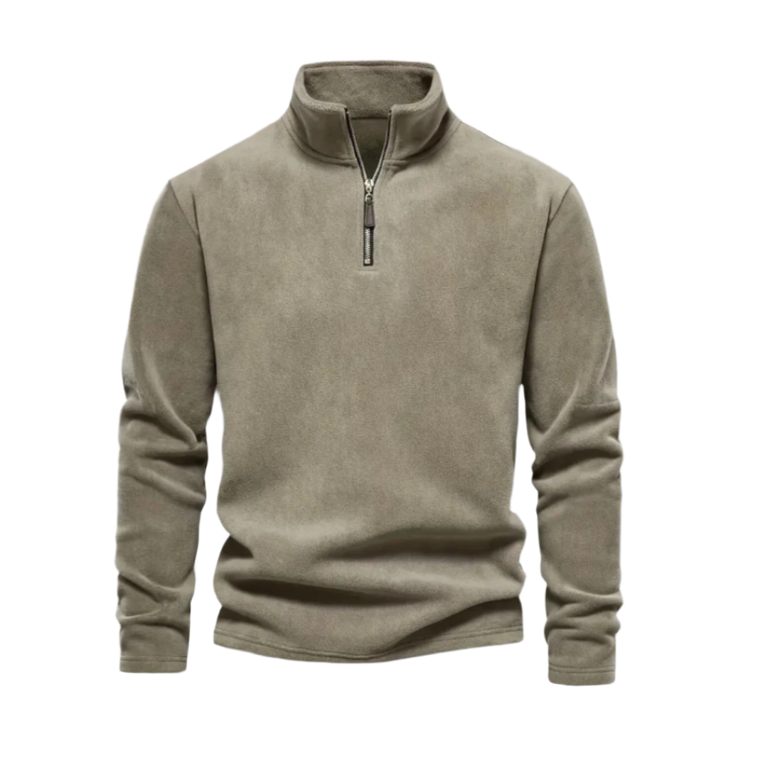 Warm and Modern Fleece Sweater for Men-The British Gentlemen